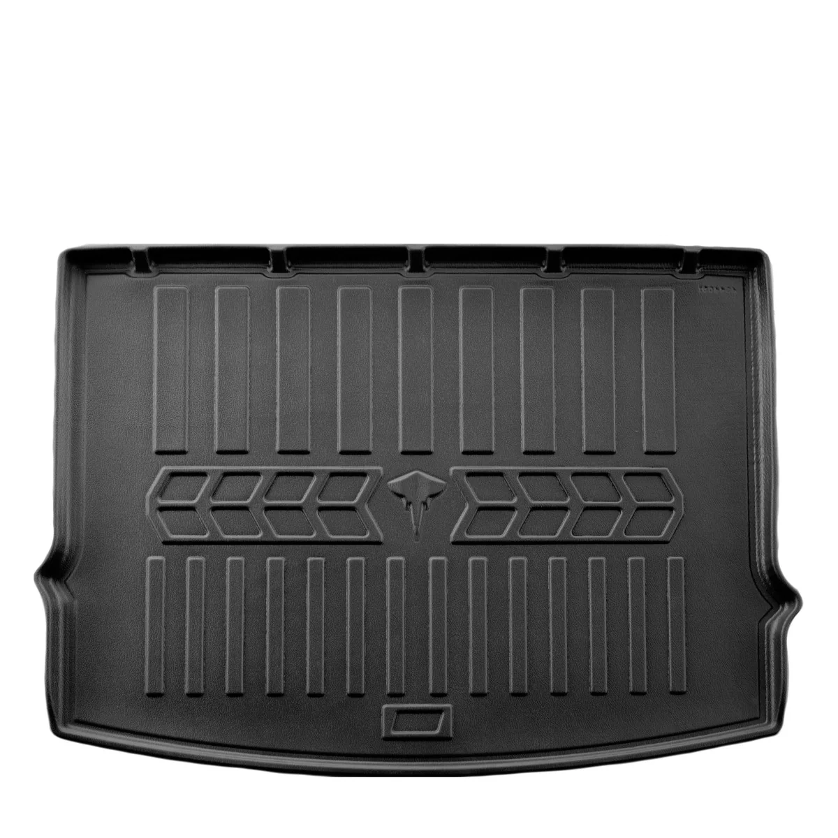"Kofferbakmat, 3D, passgenau, Polyurethan, kofferbak bescherming, Jeep Compass II (2016-), kofferraambeschermer auto image"
