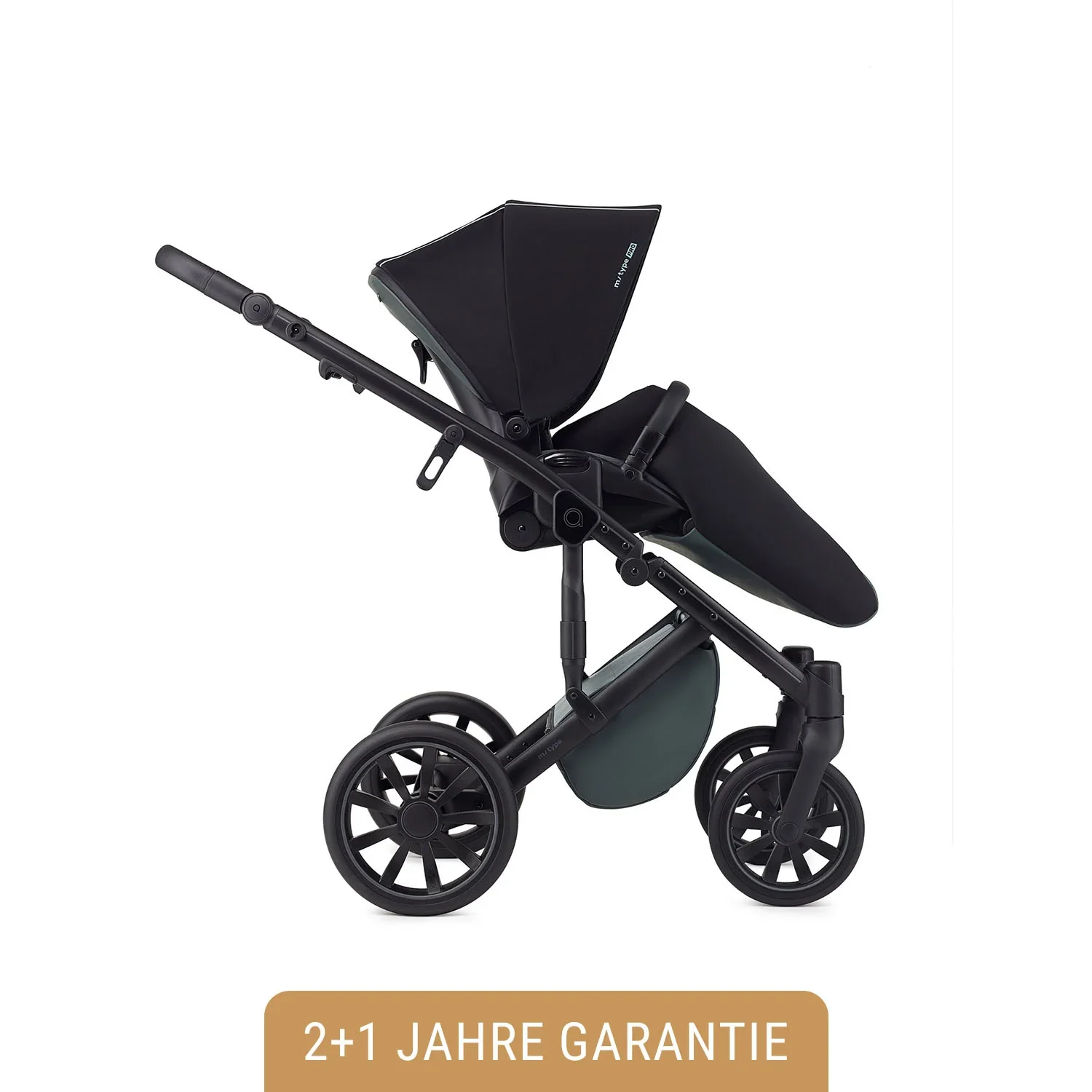 "Anex Kinderwagen - m/type PRO, Kleur kinderwagen: Casual groen image"