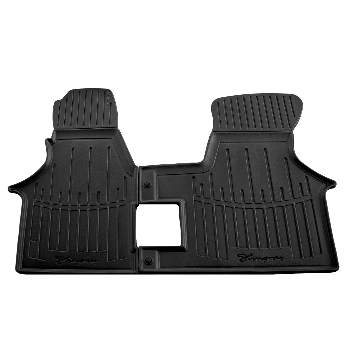 "Rubberen vloermatten auto, 3D Pasvorm, antislip automatten, voor VOLKSWAGEN T4 (1990-2003) image"