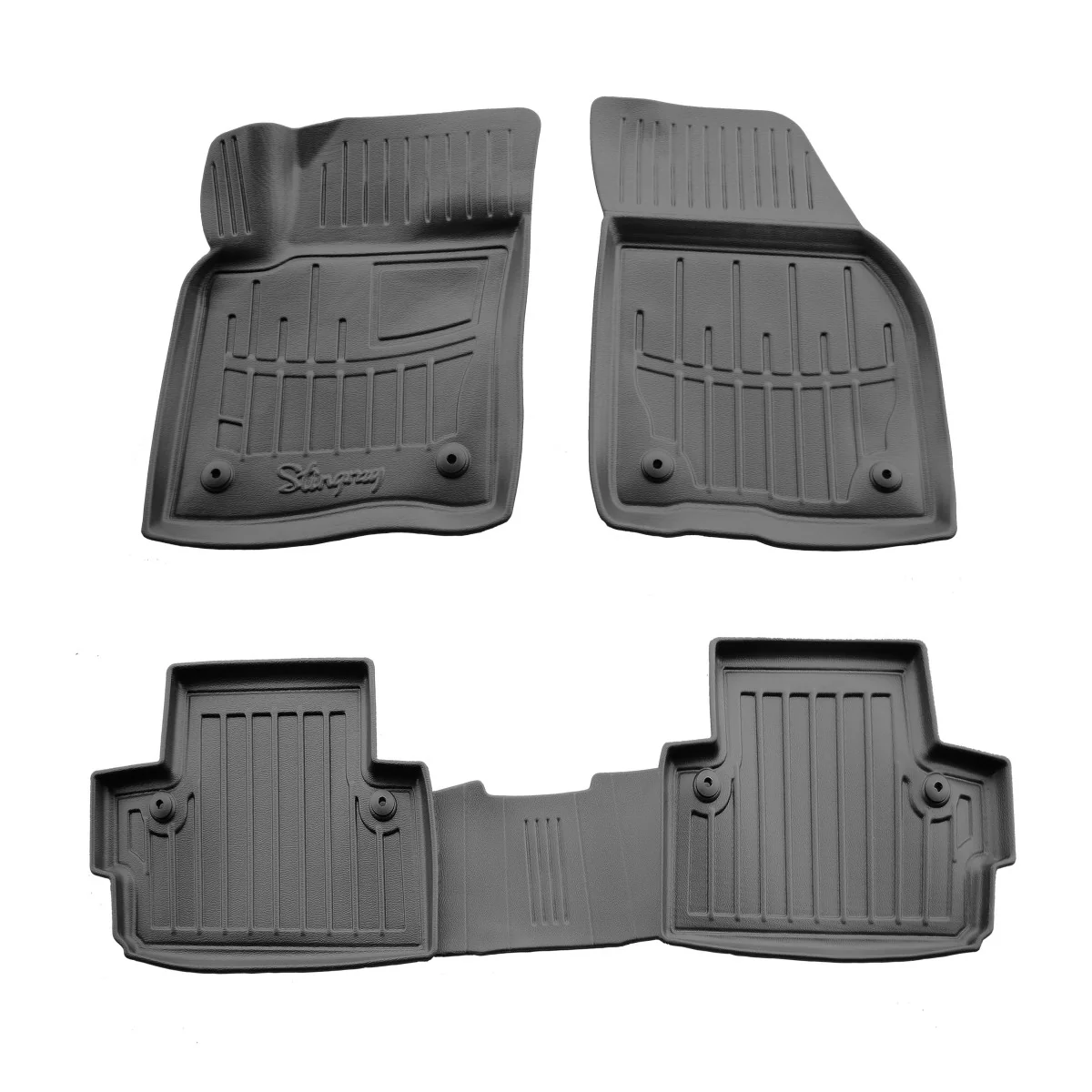 "Auto vloermatten, 3D rubberen automatten voor VOLVO C30 (2006-2012), passende automatten image"