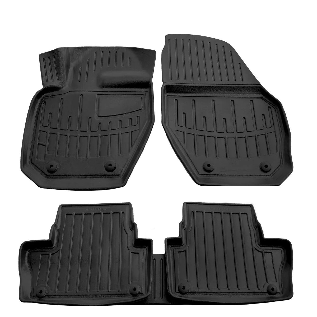 "3D, passende automatten, set, voor VOLVO XC60 (2008-2017), rubber automatten image"