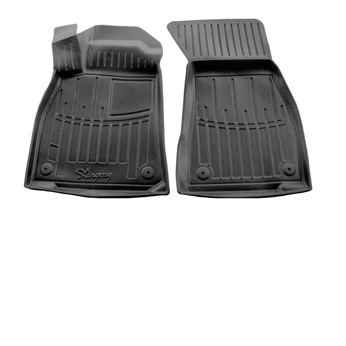 "Rubberen automatten 3D, Audi A6 C8 (ab 2018), perfect passend voor de voorzijde image"