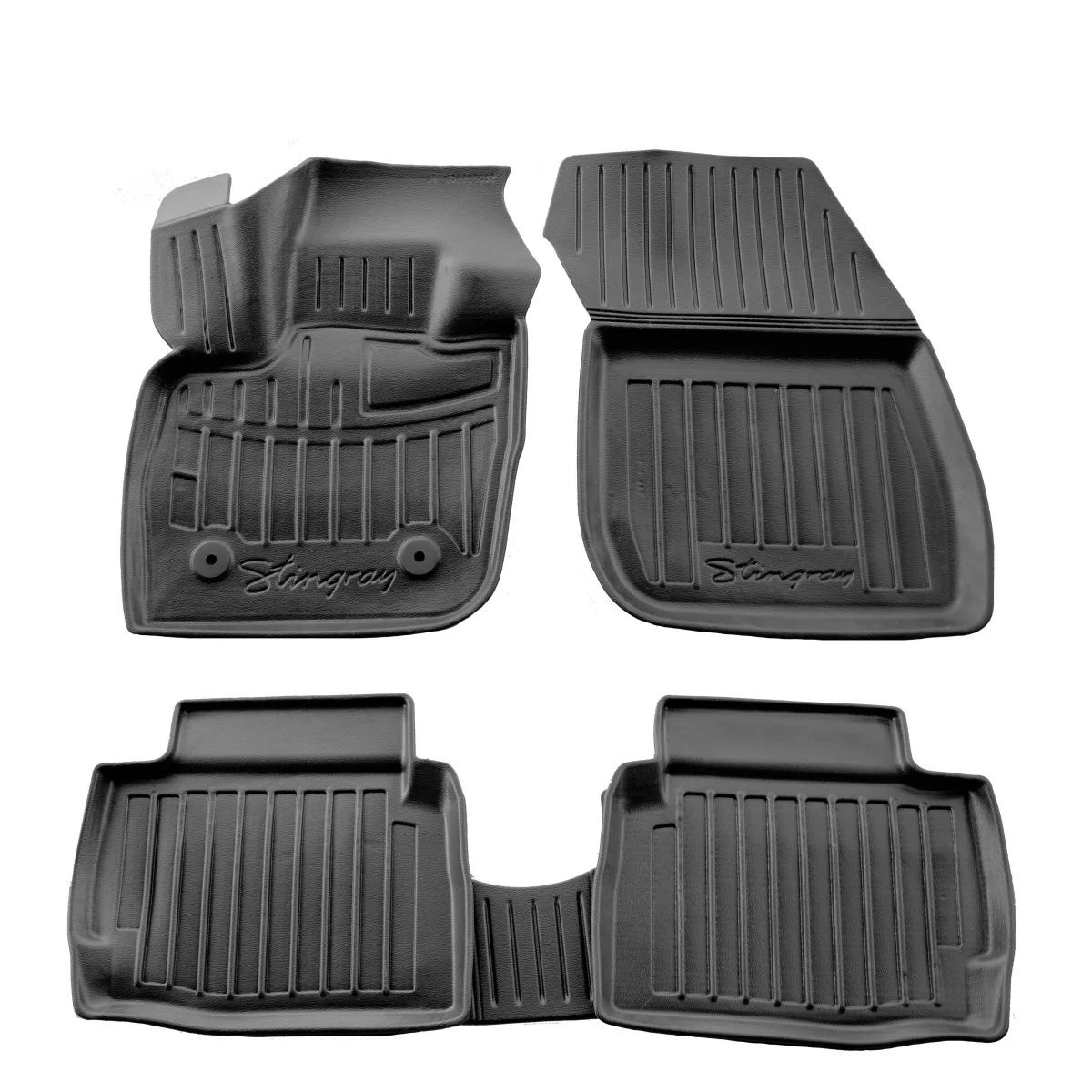 "Automatten, Gummimatten auto 3D, pasvorm voor FORD Fusion (US modellen vanaf 2016), met hoge rand image"