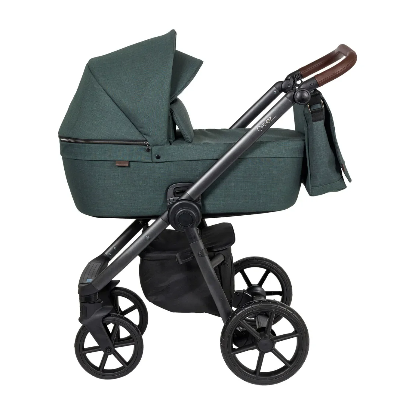 "Quax kinderwagen Crooz lI Eco, Kleur kinderwagen: mos image"