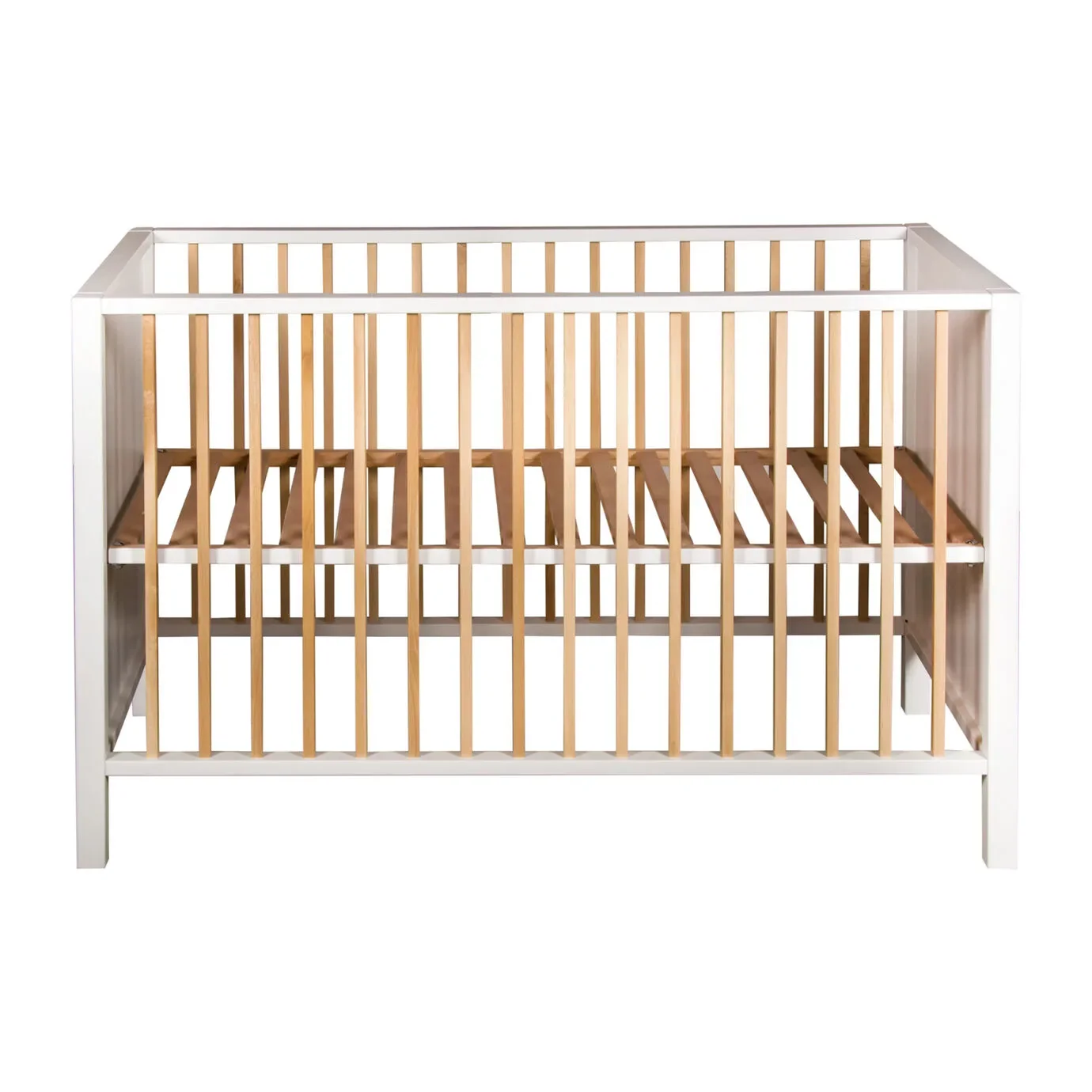 "Quax babybed - Nordic 120 x 60 cm, Kleur: Stone White Nature image"
