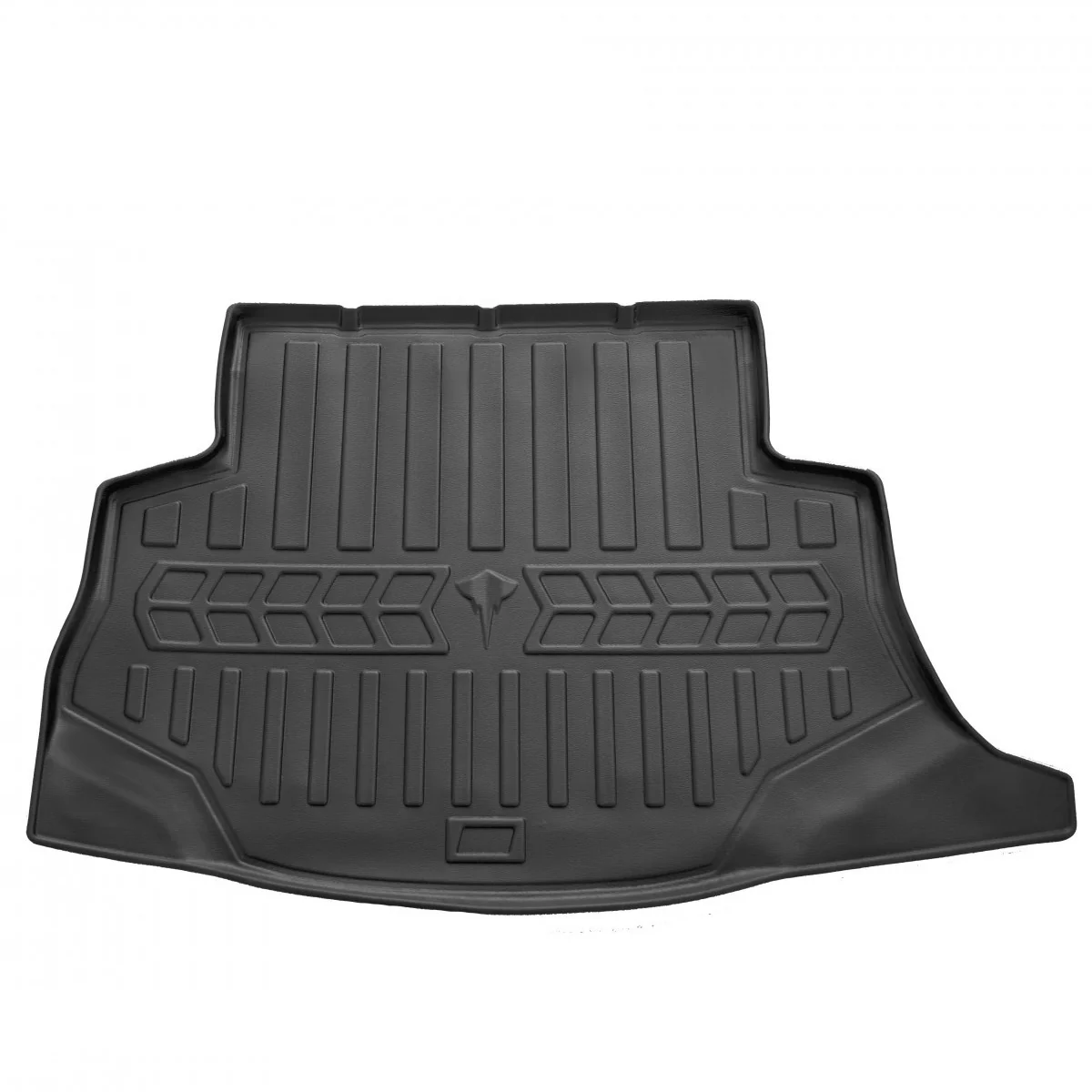 "Kofferbakmat Nissan Leaf, 3D, passgenau, Polyurethaan, ZE0 (2010–2017), zonder Subwoofer, kofferbakbeschermer image"