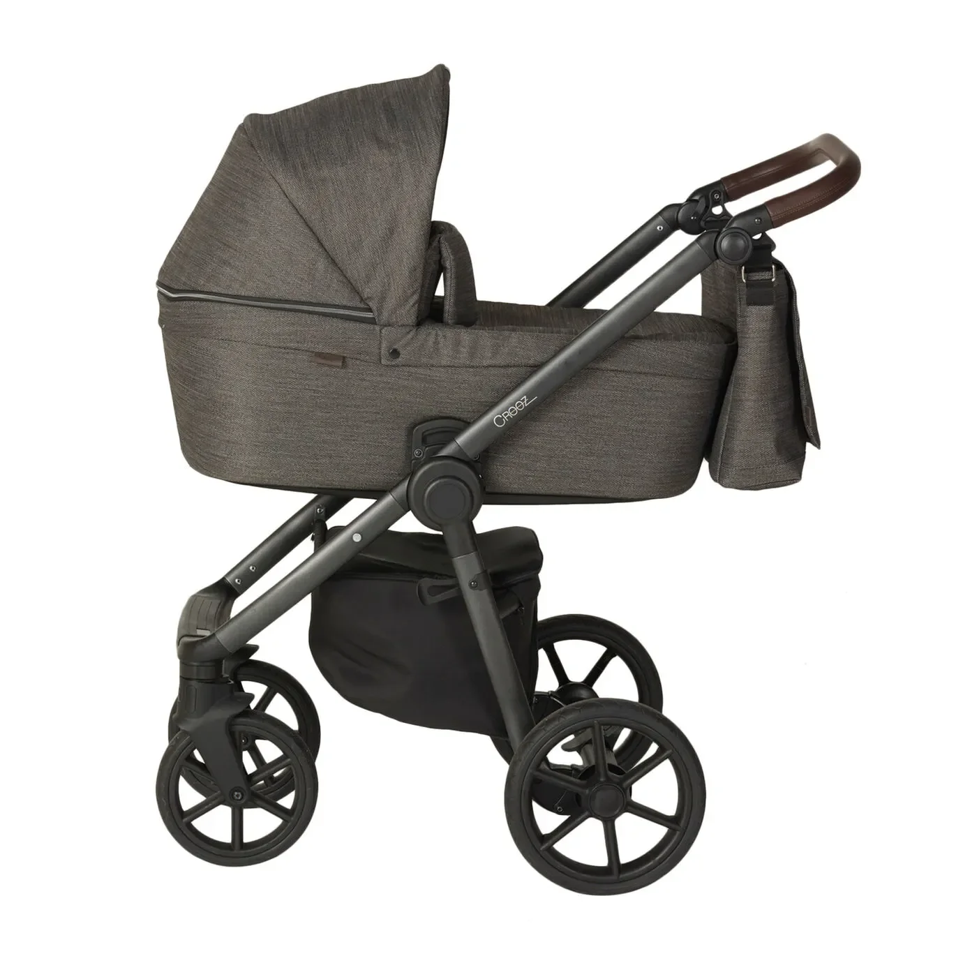 "Quax kinderwagen Crooz lI Eco, Kleur kinderwagen: Chevron Brown image"