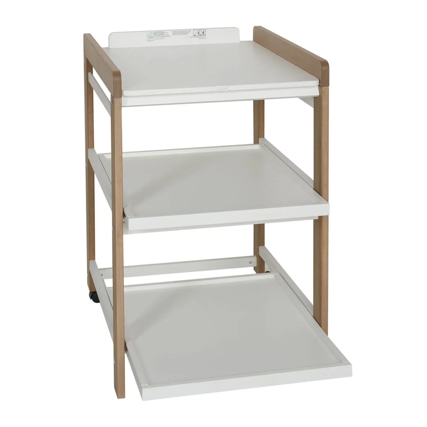 "Quax luiertafel - Comfort, Kleur: Witte Naturel image"