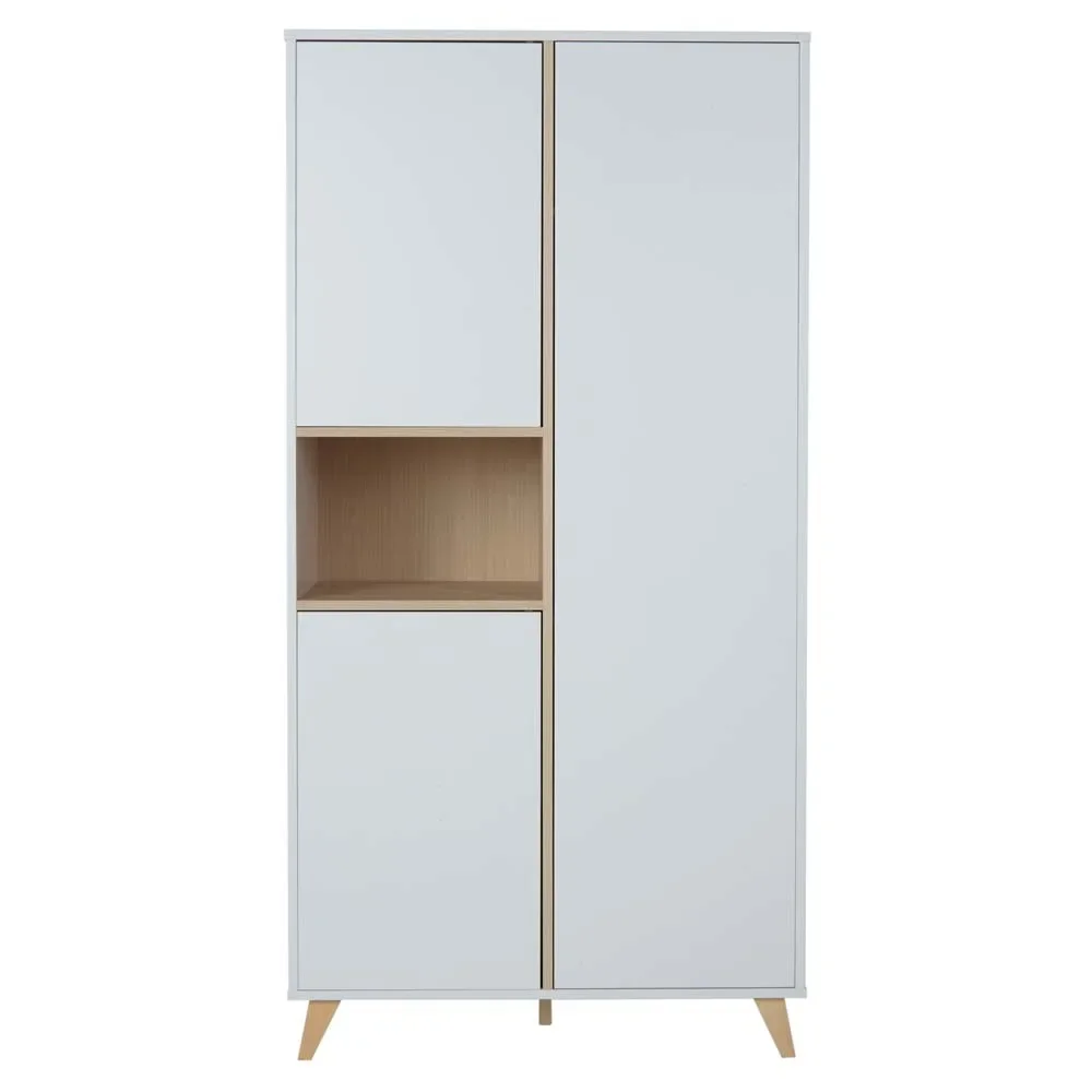 "Quax Loft 2-deurs kledingkast wit image"
