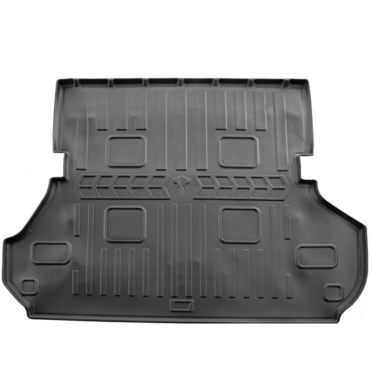 "Kofferraumbak Toyota Land Cruiser 100 (1998-2007), 5- en 7-zitter, 3D kofferbakmat op maat, kofferbak bescherming image"