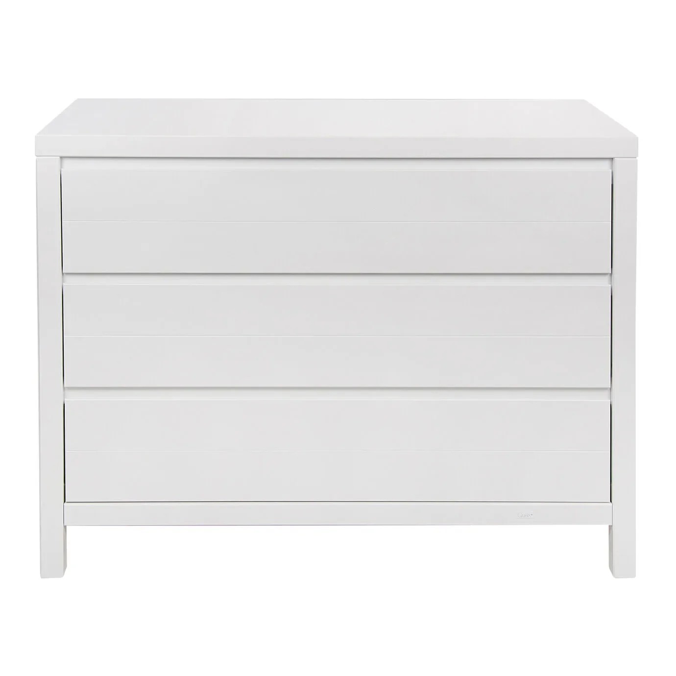 "Quax commode - Stripes, 3 laden, Wit image"