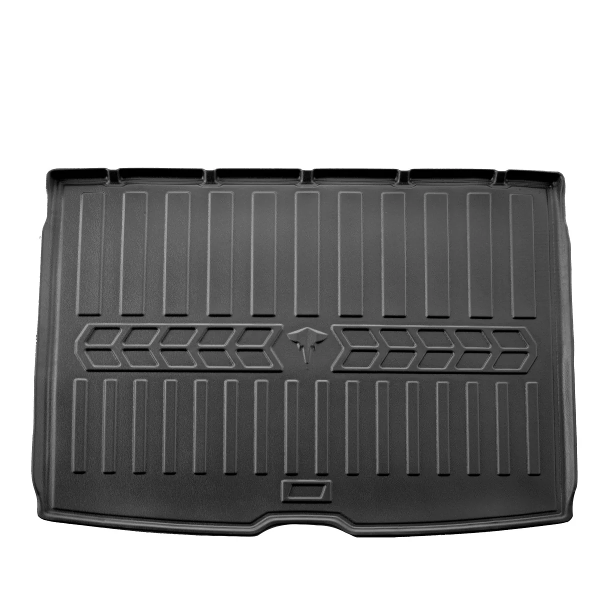 "Kofferraumbak VOLVO C40 Recharge, 3D, passgenau, wasserdicht, antislip, polyurethaan, kofferbakmat image"