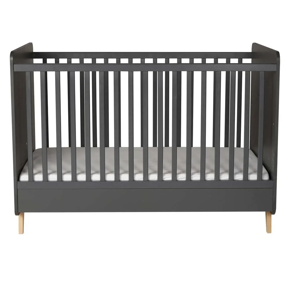 "Quax Loft babybed antraciet 70 x 140 image"