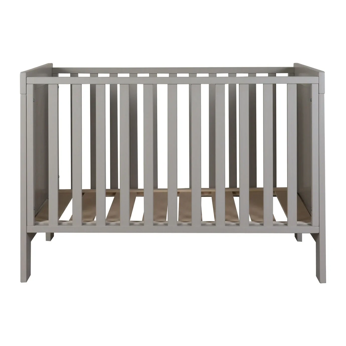 "Quax babybedje - Mila (Gesloten) 120 x 60 cm, Kleur: Steen image"