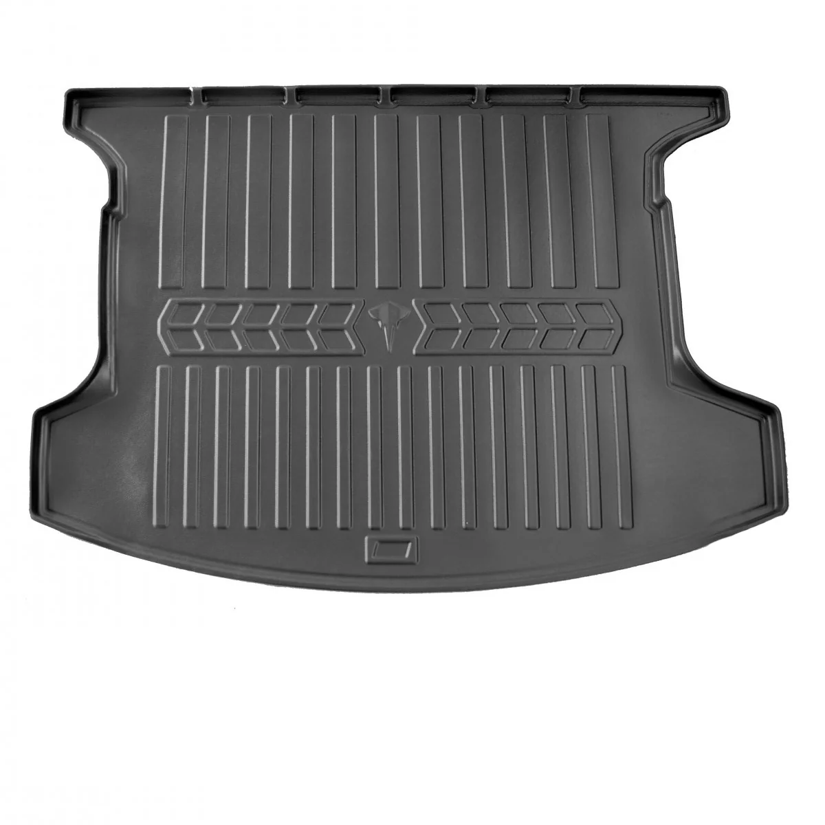 "Kofferbakmat, 3D, passgenau, voor NISSAN Qashqai plus2 (J10) 2008-2014, 5-7 Sitzer, kofferbak bescherming, rutschfest image"