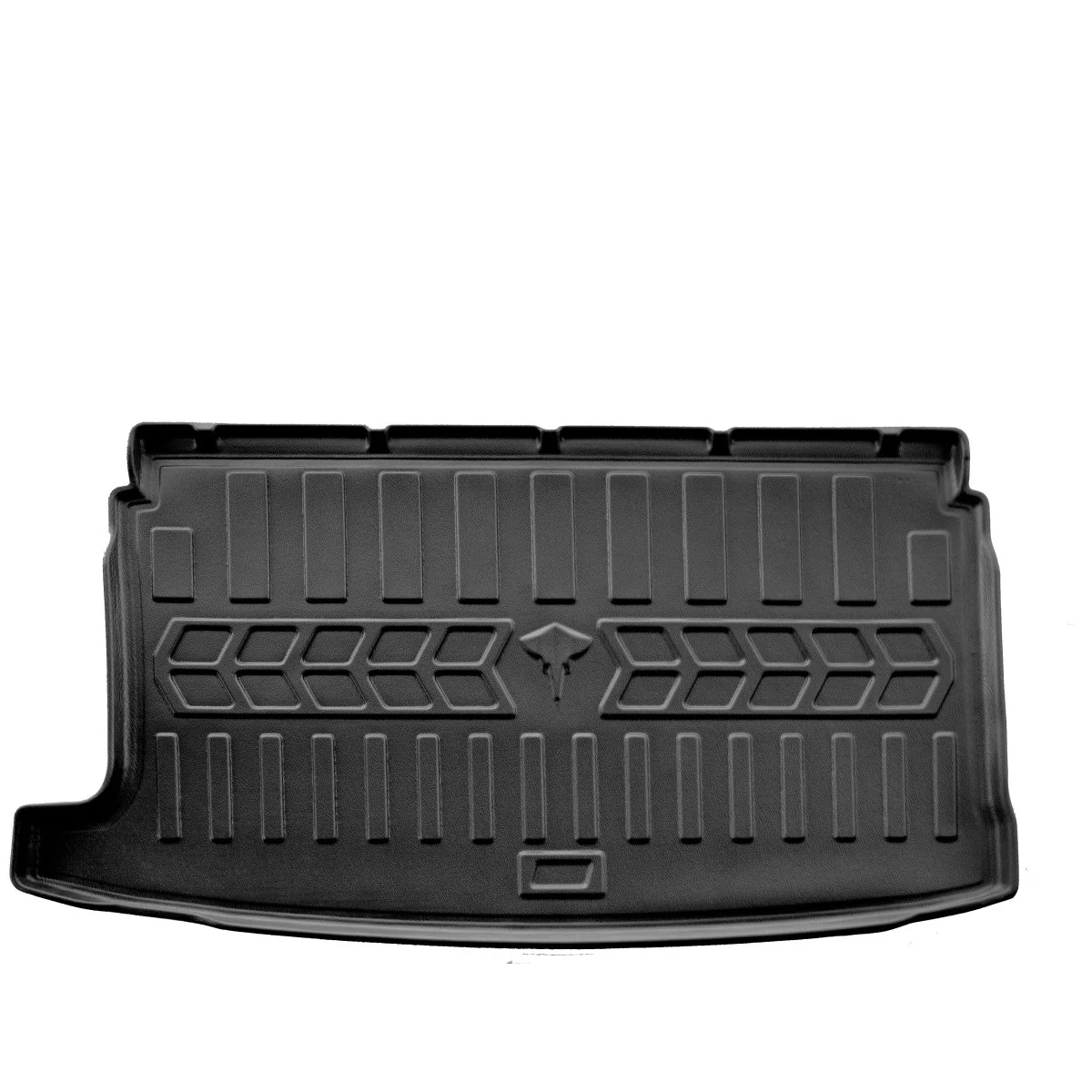 "3D kofferbakmat, passgenaam voor Volkswagen Polo V (2009–2017) Hatchback, polyurethaan, bovenste kofferbak image"