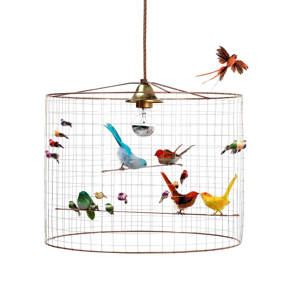 "Challières hanglamp vogelvolière image"