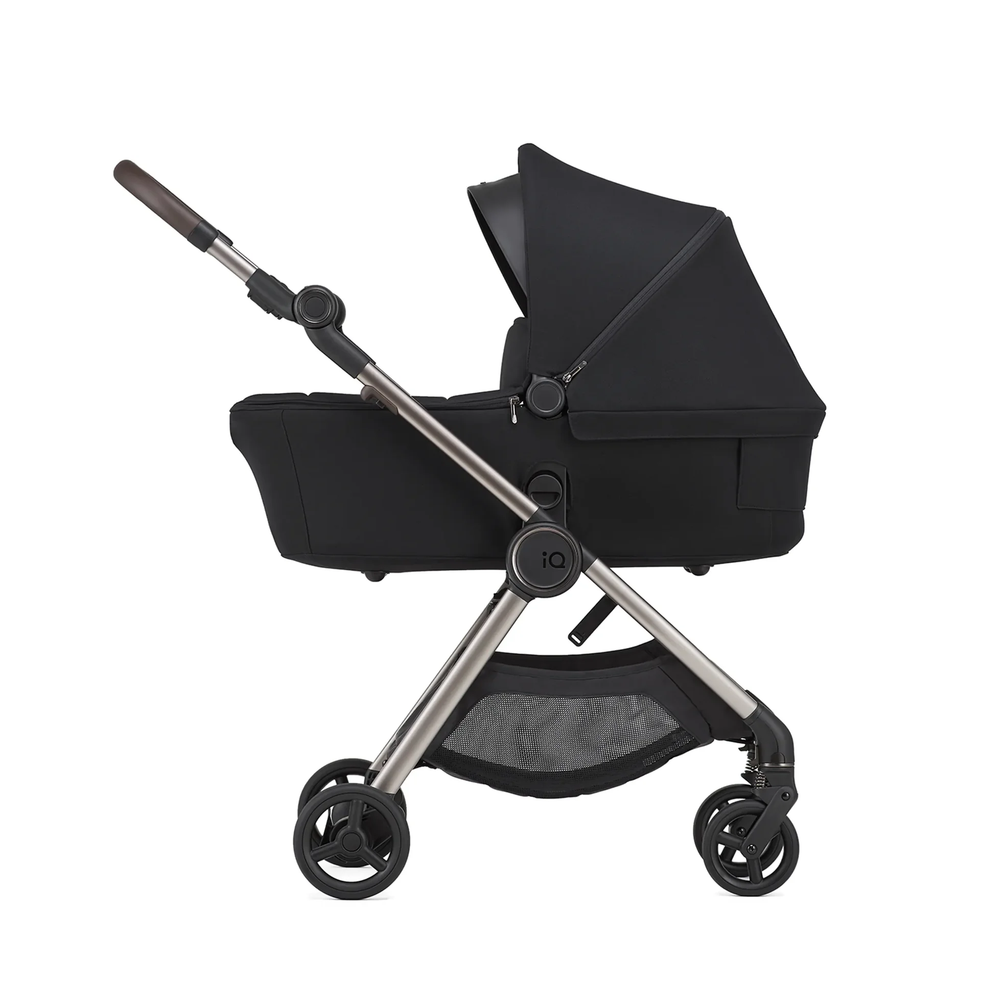 "Kinderwagen Anex IQ, lichtgewicht compacte buggy smoky image"