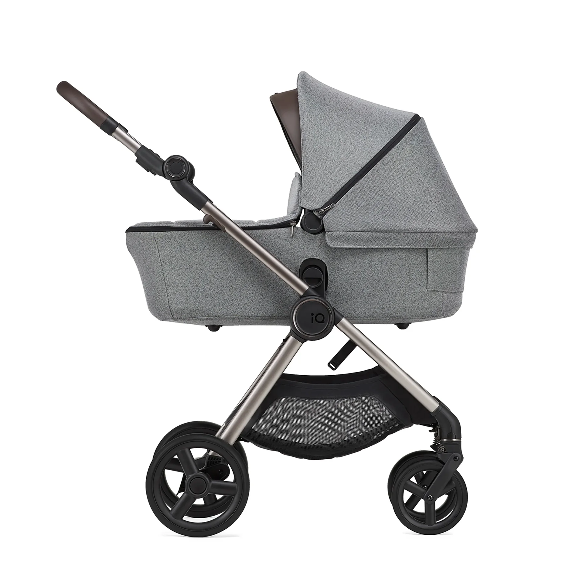 "Anex Kinderwagen IQ Pure, lichte multifunctionele buggy met XXL-liggedeelte image"