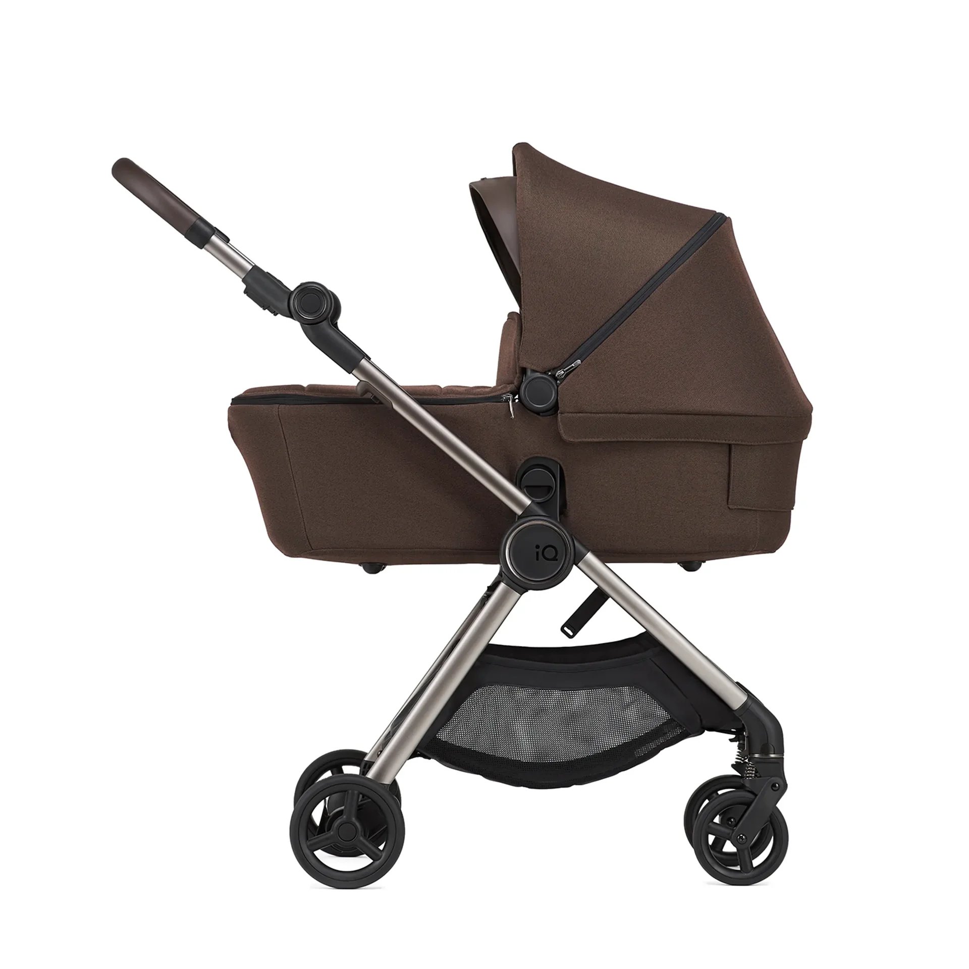 "Kinderwagen Anex IQ Teddy, inklapbaar, lichtgewicht, all-terrein, met teddy-bezug image"