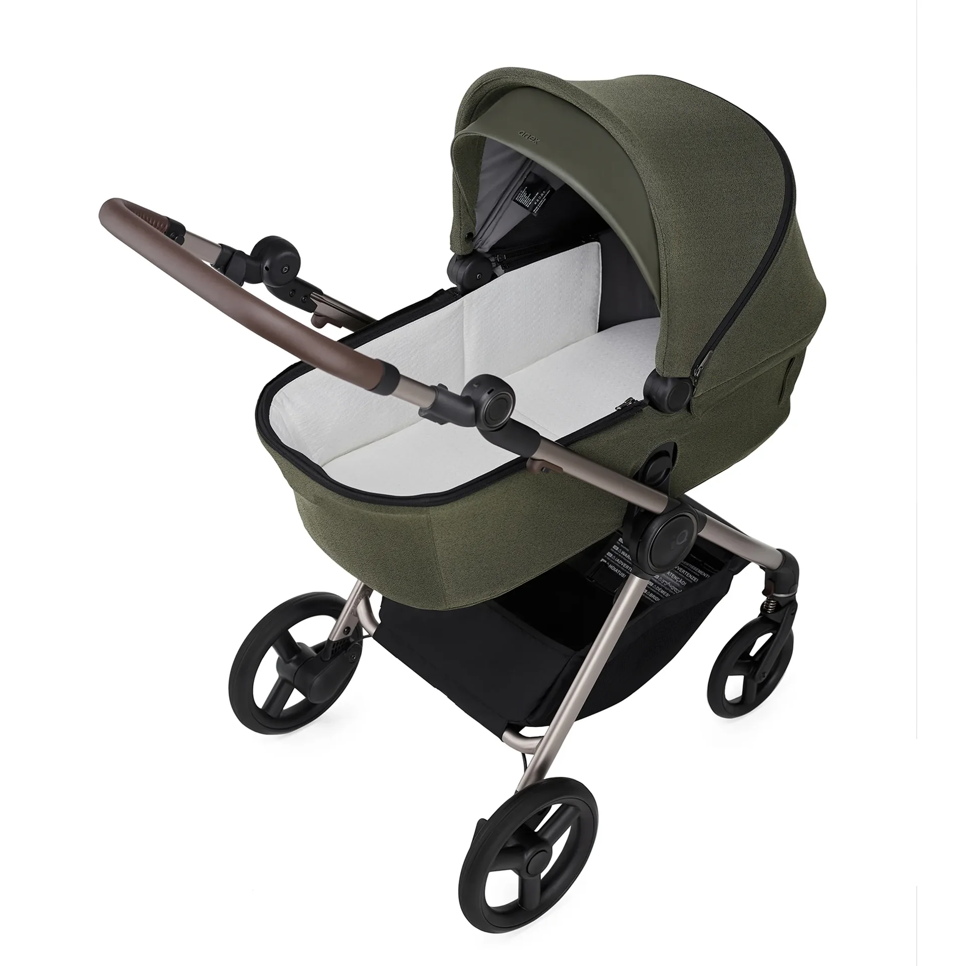 "Anex IQ Richi 3-in-1 combi-kinderwagen met draaifunctie, lichtgewicht image"