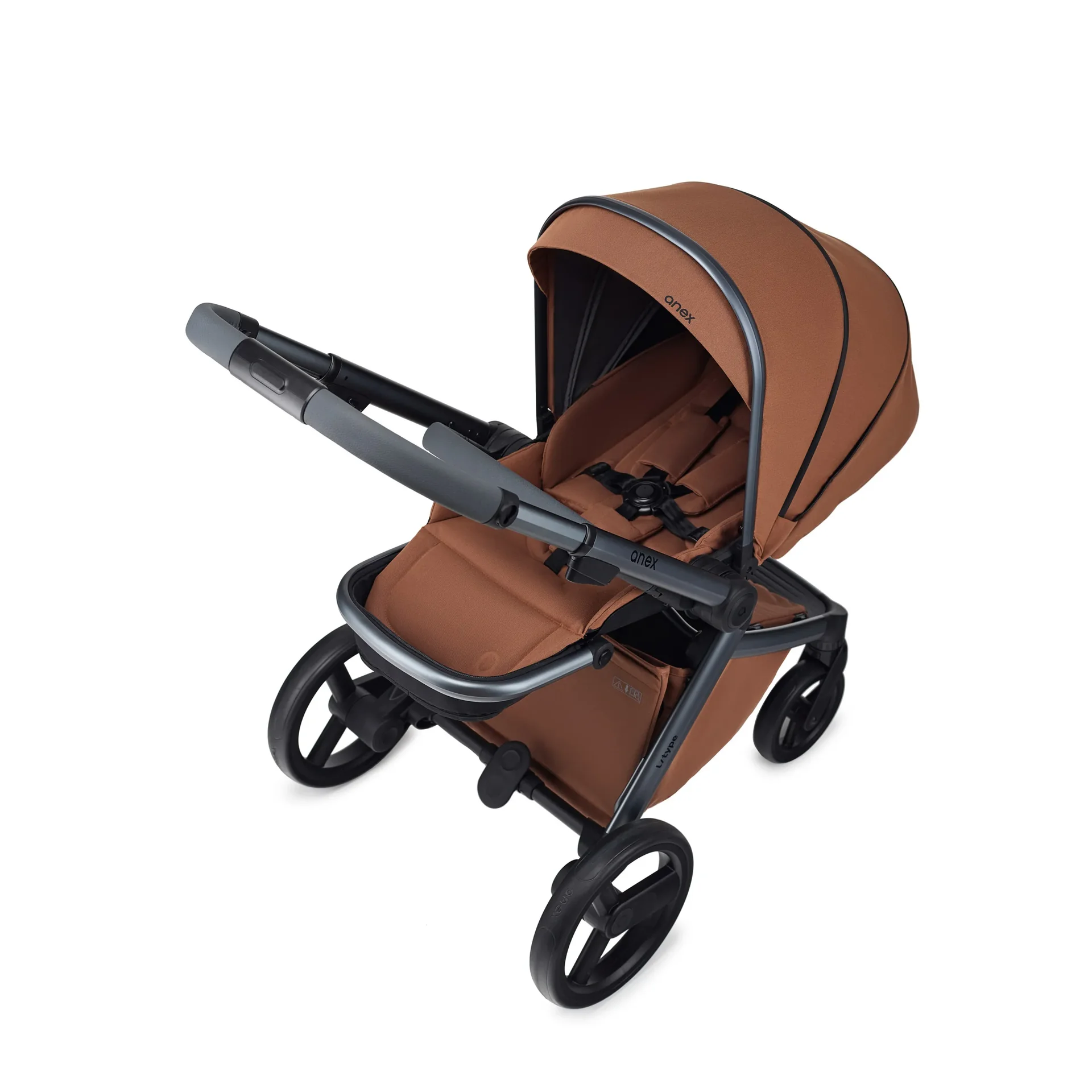 "Kinderwagen Anex L-Type, hazelnoot, lichte combi-kinderwagen met 4-in-1 functie image"