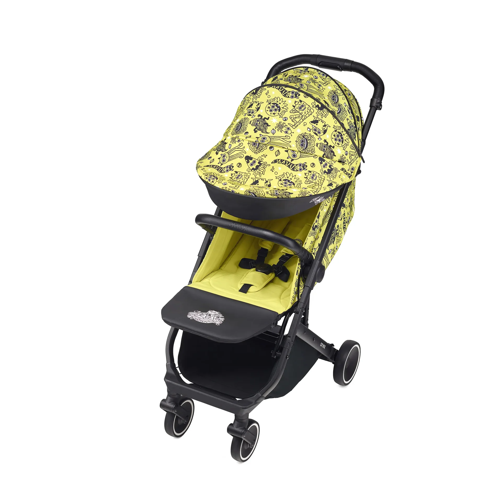"Kinderwagen Anex Air-X Woo, ultralichte reisbuggy met luchtbanden, compact inklapbaar image"