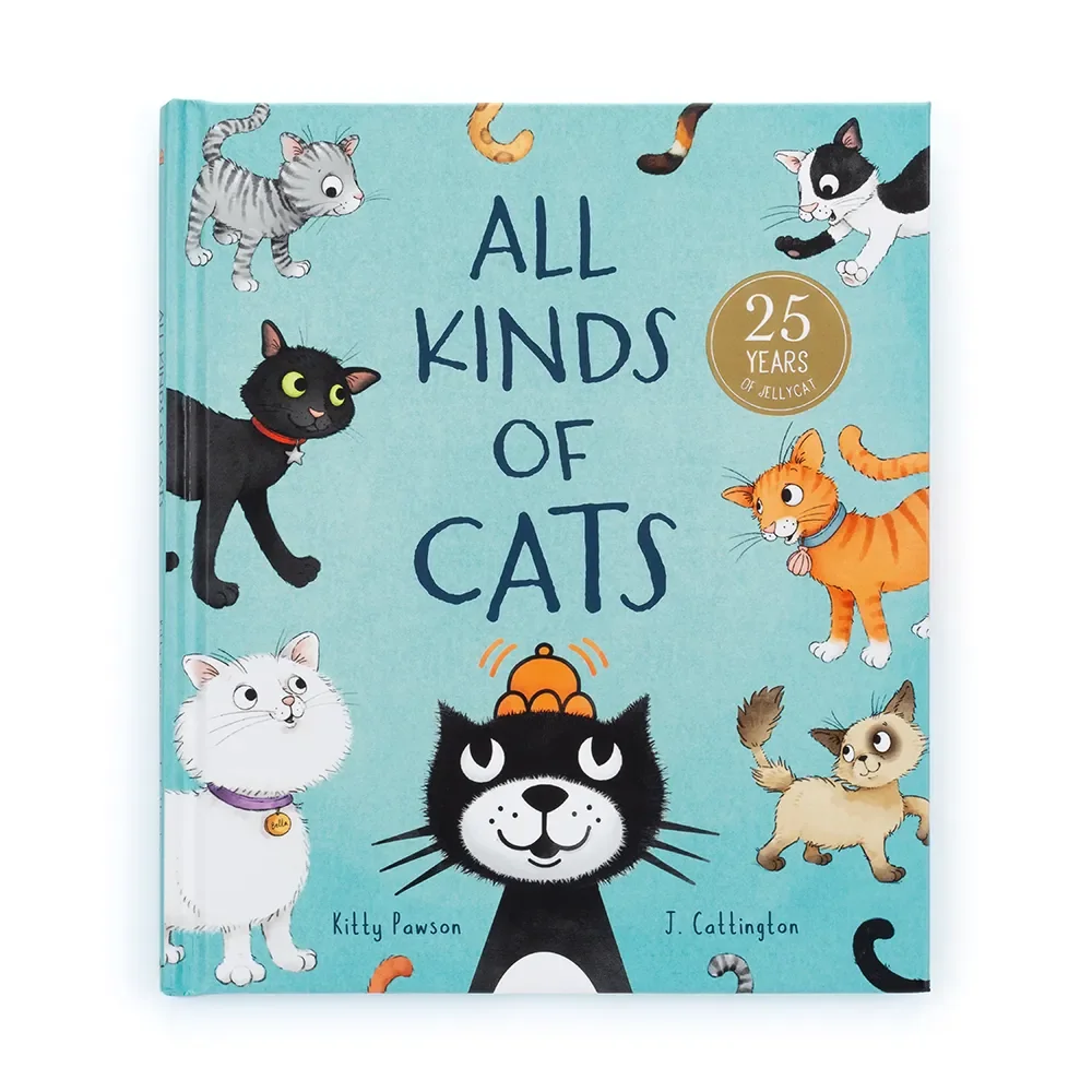 "Kinderboek katten, kattenboek, boek over kattenrassen, boek kattenliefhebber image"