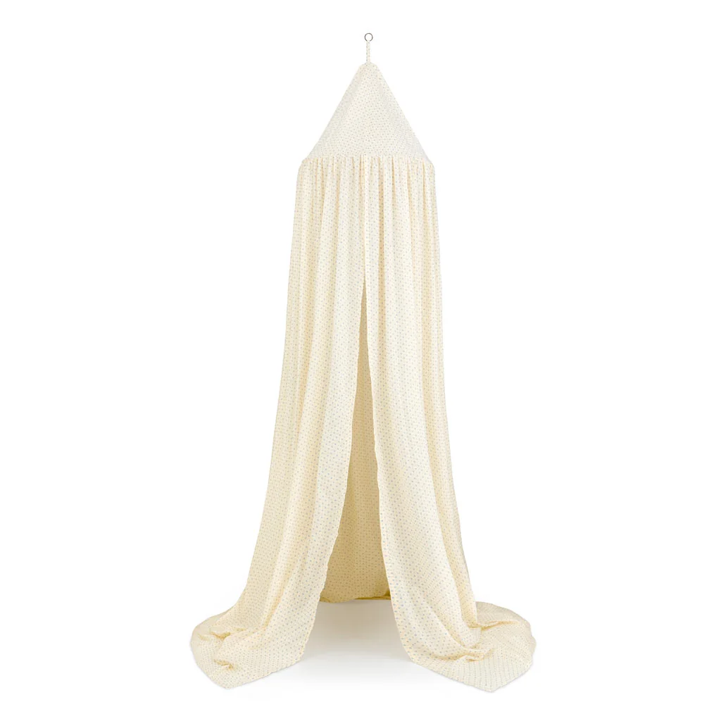 "Baldakijn babybed Capri, GOTS-gecertificeerd biologisch katoen, klamboe image"