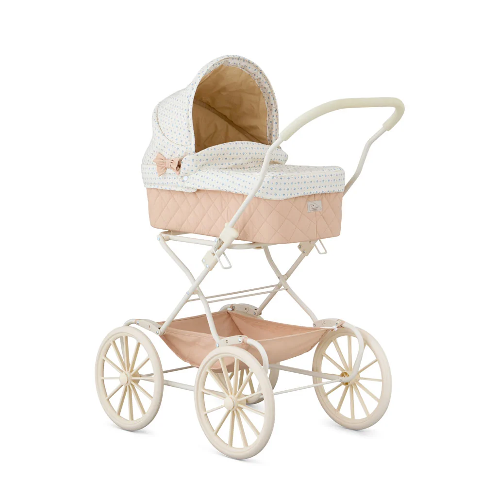 "Cam Cam Poppenwagen Capri, lichte poppenwagen, opvouwbare poppenwagen, met handgetekend patroon image"