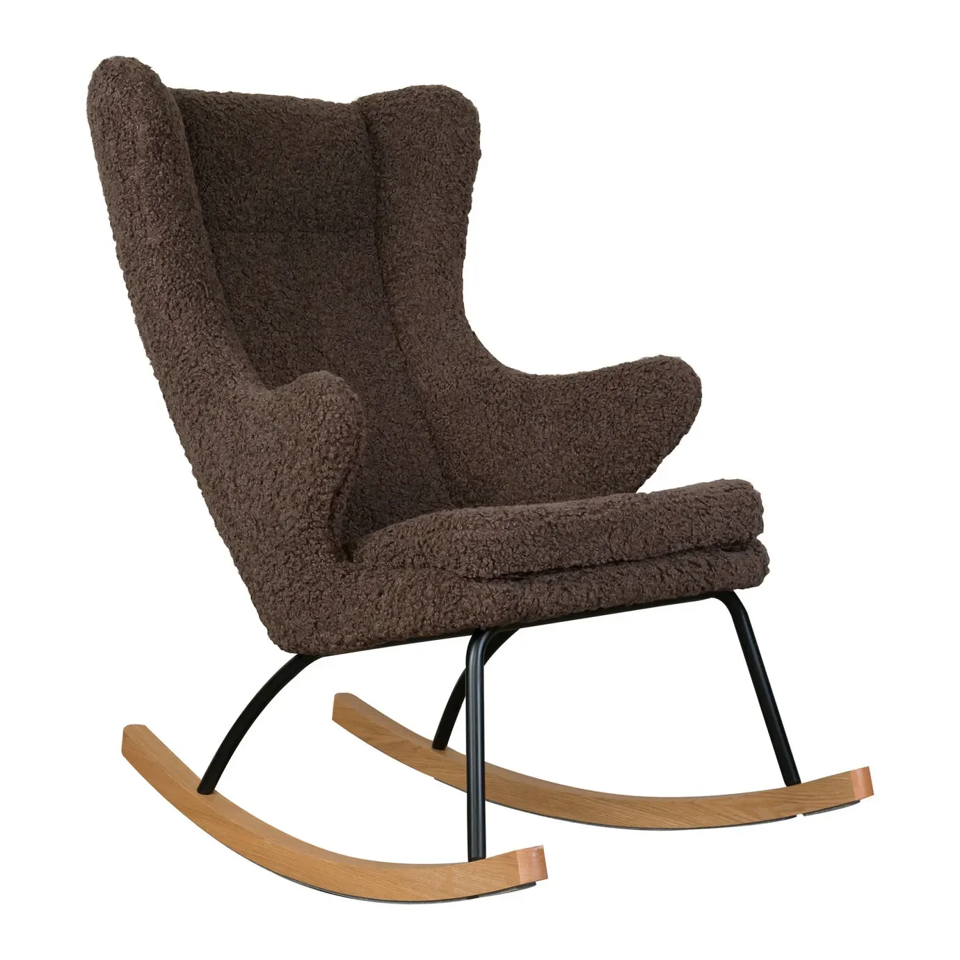 "Quax schommelstoel, fauteuil voor borstvoeding - De Luxe, Kleur: bizon image"