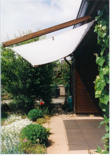 "Complete zonzeilbouwpakket, wit, 420 x 140 cm image"