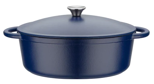 "Oval roasting pan 33 cm Blue Magic image"