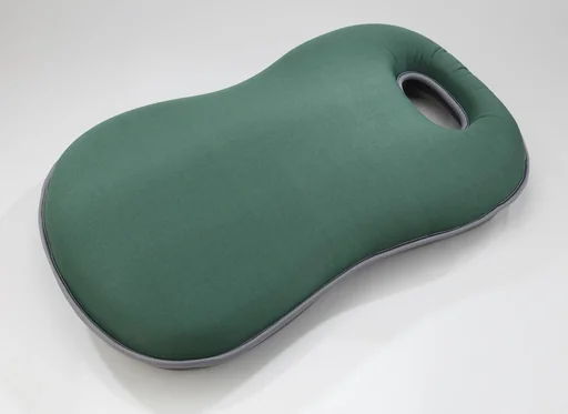 "Knee pillow memory foam with handle image"