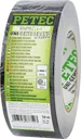 Plain fabric tape black, 48 x 50 mm