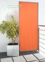 Paravent voor privacy en windbescherming 70x170 cm, terracotta