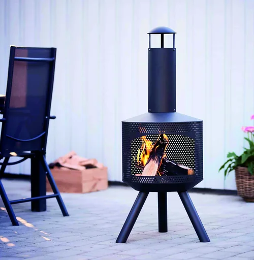 "Fireplace Ø 43.5 cm H x 114 cm image"