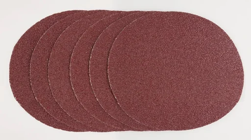 "Schuurpapier K80, diameter 125 mm, zelfklevend, 6 stuks image"