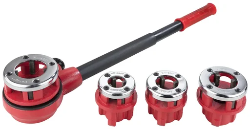 "Conical ratchet wrench 7-piece, 4 cutting heads image"