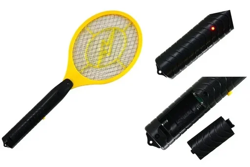 "Fly swatter high voltage image"