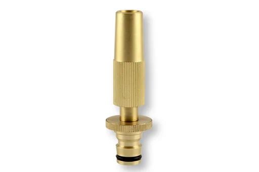 "Garden sprayer, spray nozzle, brass, for plug-in system, ½" image"