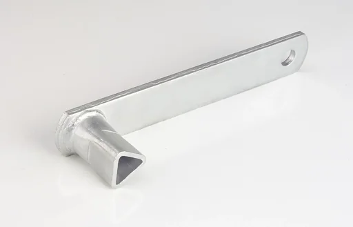 "Bollard key triangular image"