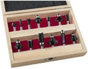 HM frees set 13-delig (bovenfrees), 8 mm schacht