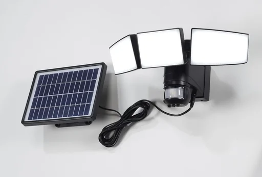 Solar LED Fluter 15 Watt mit Bewegungsmelder