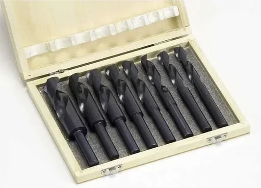 "Set spiraalboren met afgedraaide schacht, 8 stuks image"