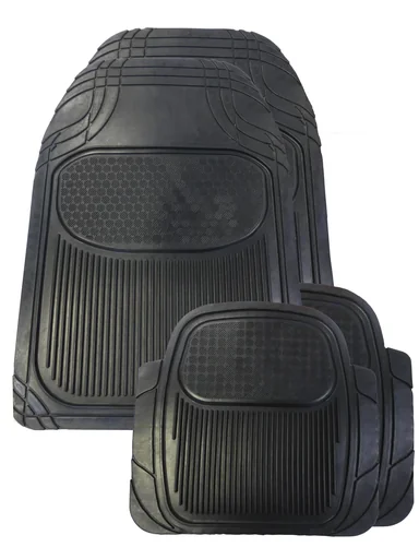 "Rubber matten "Luxe" - 4 stuks image"