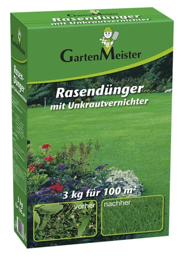 "Gazonmest met onkruidverdelger, 3 kg voor ca. 110 m² image"