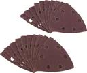 Sandpaper set 20-piece for triangular sanders, grain 80