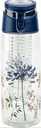 Drinkfles met fruitinzet (kleur: blauw)