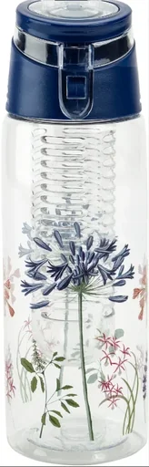 "Drinkfles met fruitinzet (kleur: blauw) image"